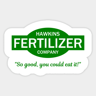 Hawkins Fertilizer Company Sticker